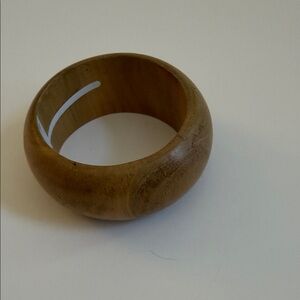 Elegant Brown Wooden Bracelet